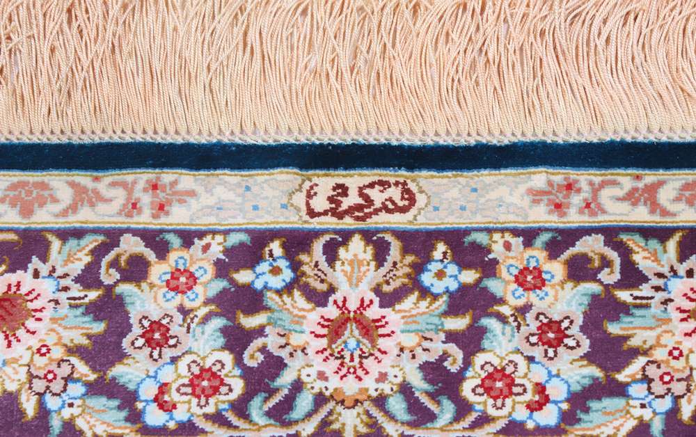 Persian rug Qom